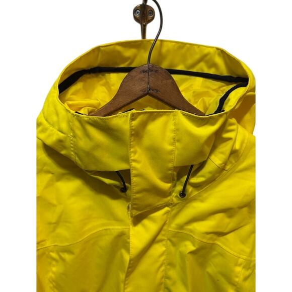 Oakley Ski Snowboarding jacket/coat, Prism yellow, Swervy Curve Shell Size small - Picture 4 of 12